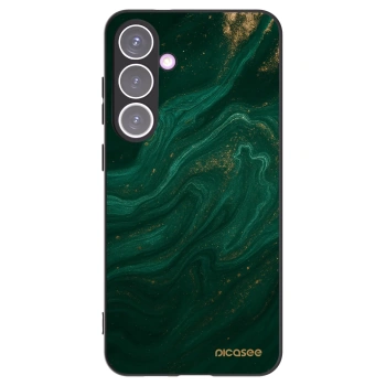 Picasee husă neagră din silicon pentru Samsung Galaxy S24+ S926B 5G - Green