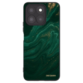 Picasee husă neagră din silicon pentru Honor X8b - Green