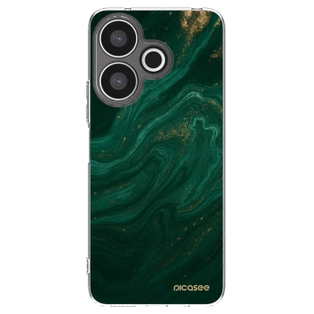 Picasee husă transparentă din silicon pentru Xiaomi Redmi 13 4G - Green