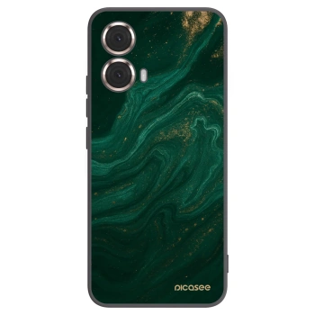 Picasee husă neagră din silicon pentru Motorola Moto G85 - Green