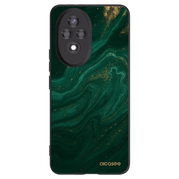 Picasee husă neagră din silicon pentru Honor 200 Pro 5G - Green