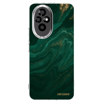 Picasee husă transparentă din silicon pentru Honor 200 Pro 5G - Green