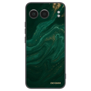 Picasee husă neagră din silicon pentru OnePlus Nord 4 - Green