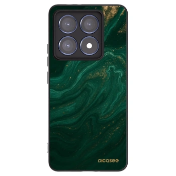 Picasee husă neagră din silicon pentru Xiaomi 14T Pro - Green
