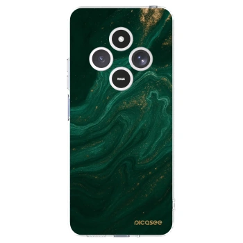 Picasee husă transparentă din silicon pentru Xiaomi Redmi 14C - Green