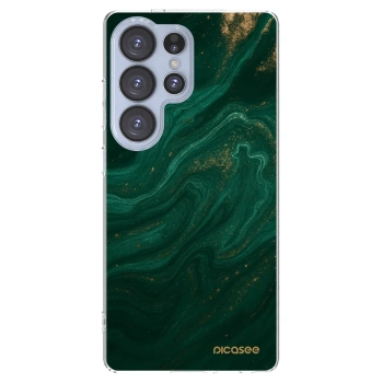 Picasee husă transparentă din silicon pentru Samsung Galaxy S25 Ultra 5G - Green