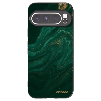 Picasee husă neagră din silicon pentru Google Pixel 9 Pro - Green