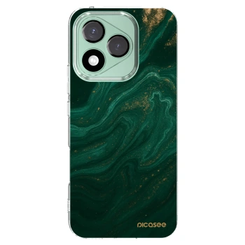 Picasee husă transparentă din silicon pentru Honor 400 Lite 5G - Green