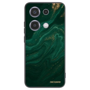 Picasee husă neagră din silicon pentru Xiaomi Redmi Note 14S - Green