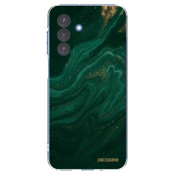Picasee husă transparentă din silicon pentru Samsung Galaxy A17 5G - Green