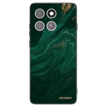 Picasee husă neagră din silicon pentru Motorola Edge 60 Fusion - Green