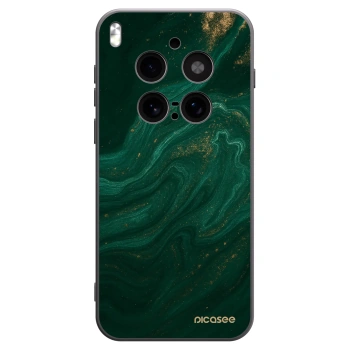 Picasee husă neagră din silicon pentru Vivo X300 Pro - Green