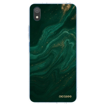Picasee husă transparentă din silicon pentru Xiaomi Redmi 7A - Green