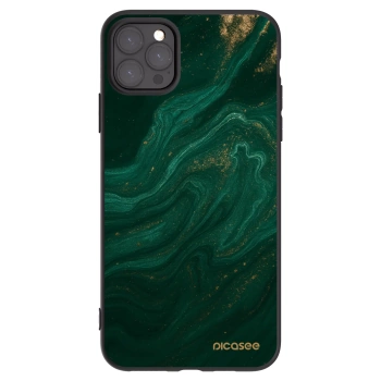 Picasee husă neagră din silicon pentru Apple iPhone 11 Pro Max - Green