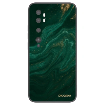 Picasee husă neagră din silicon pentru Xiaomi Mi Note 10 (Pro) - Green