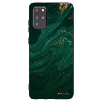 Picasee husă neagră din silicon pentru Samsung Galaxy S20+ G985F - Green