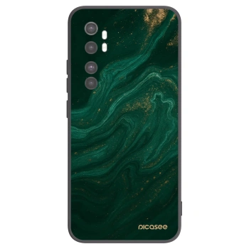 Picasee husă neagră din silicon pentru Xiaomi Mi Note 10 Lite - Green