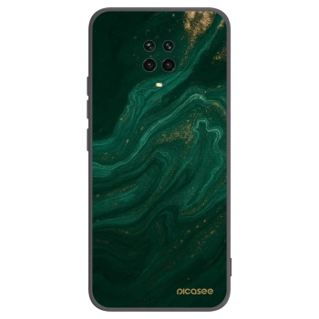 Picasee husă neagră din silicon pentru Xiaomi Redmi Note 9S - Green