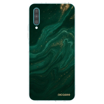 Picasee husă transparentă din silicon pentru Samsung Galaxy A30s A307F - Green