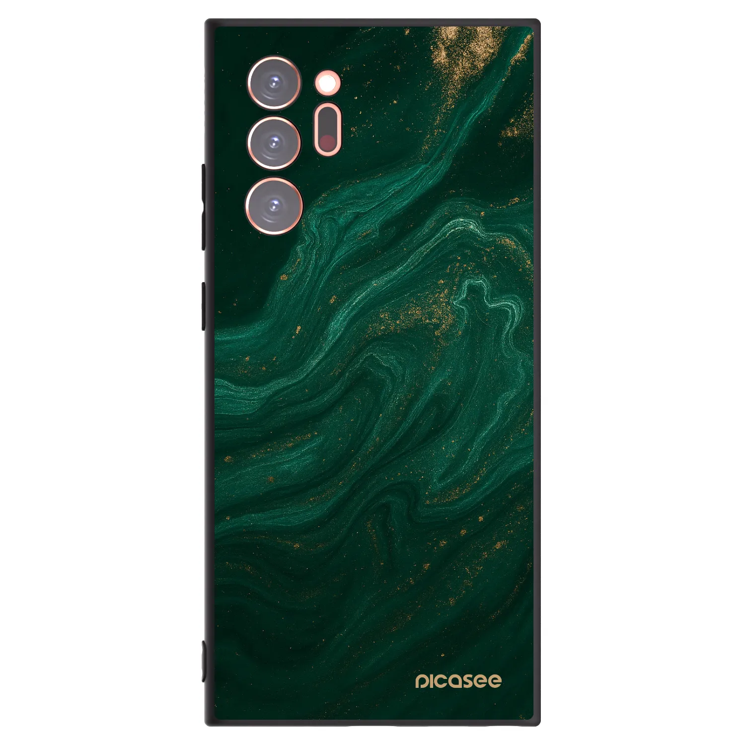 Picasee husă neagră din silicon pentru Samsung Galaxy Note 20 Ultra - Green