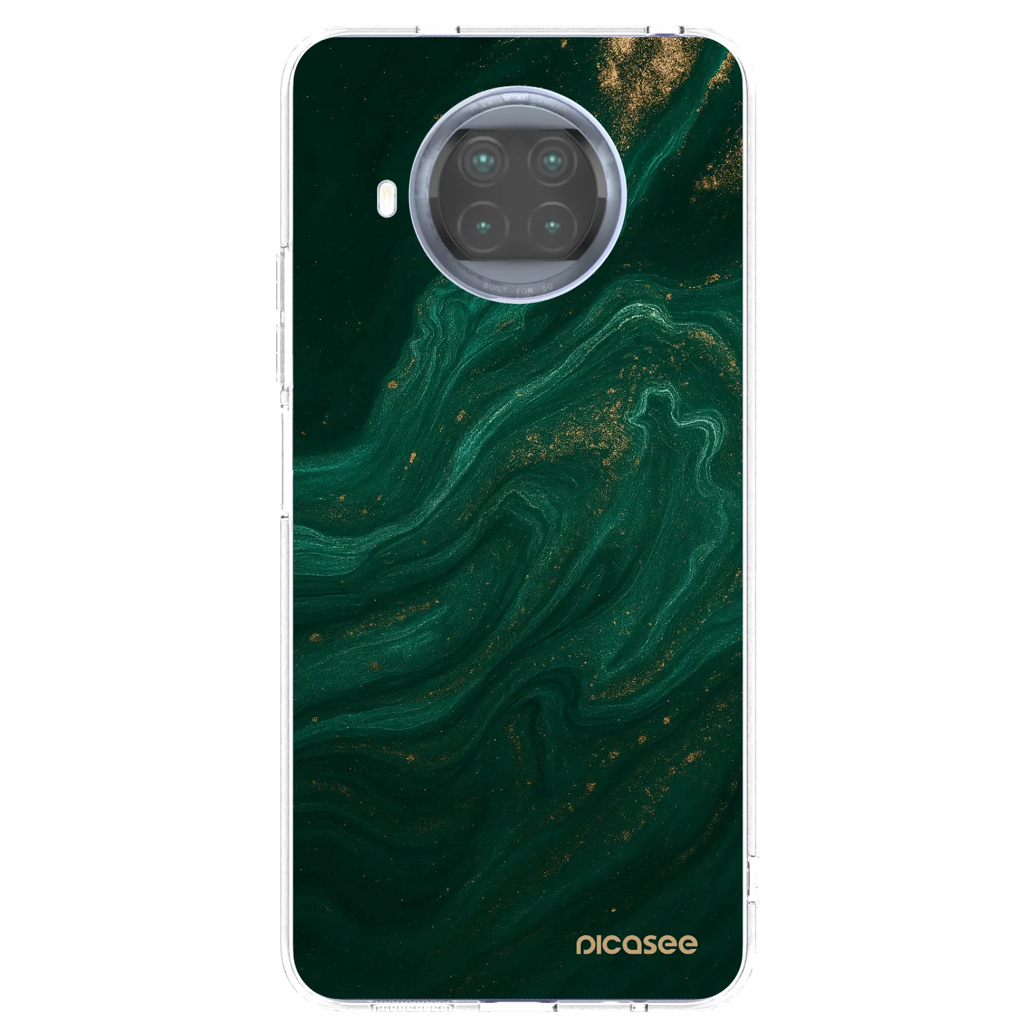 Picasee husă transparentă din silicon pentru Xiaomi Mi 10T Lite - Green