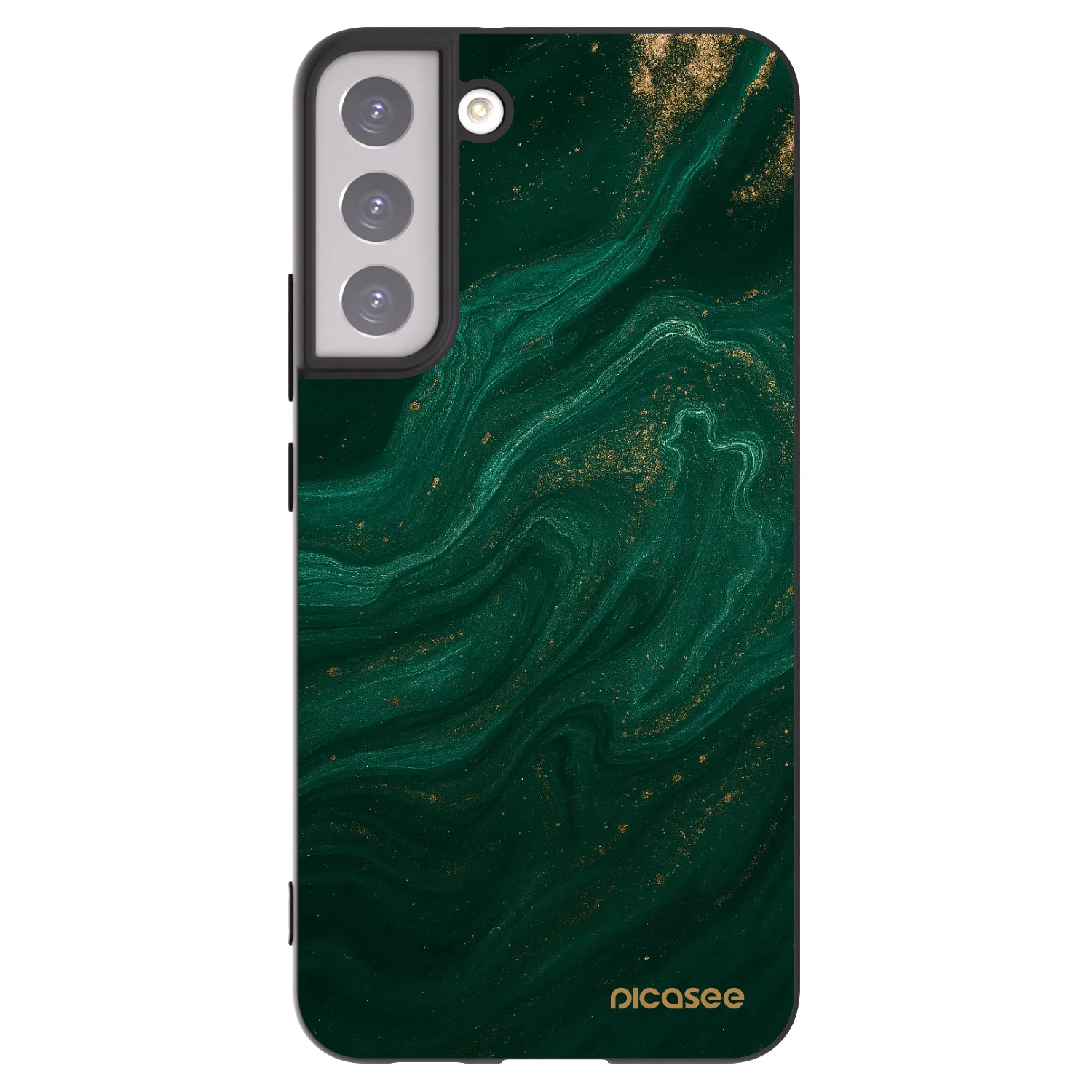 Picasee husă neagră din silicon pentru Samsung Galaxy S22+ 5G - Green