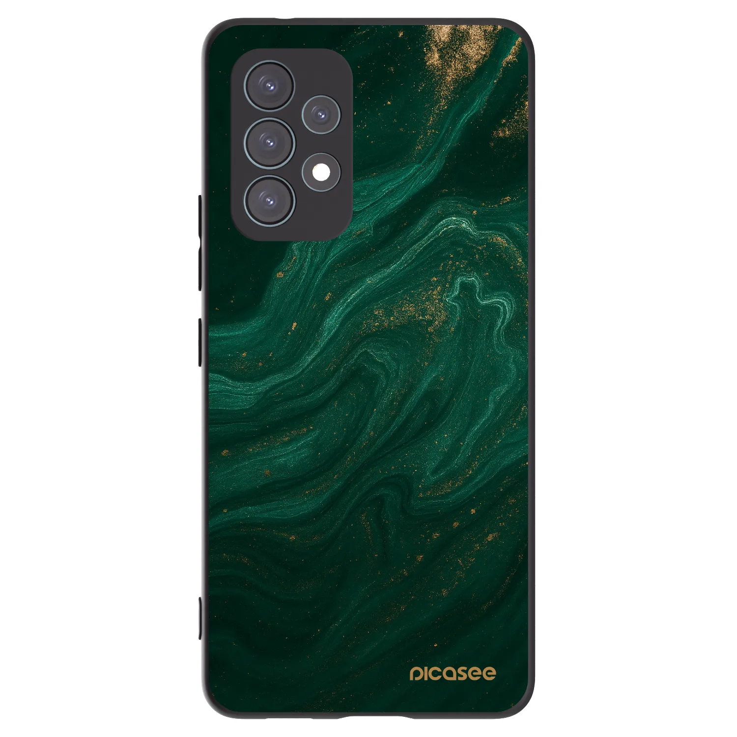 Picasee husă neagră din silicon pentru Samsung Galaxy A53 5G A536 - Green