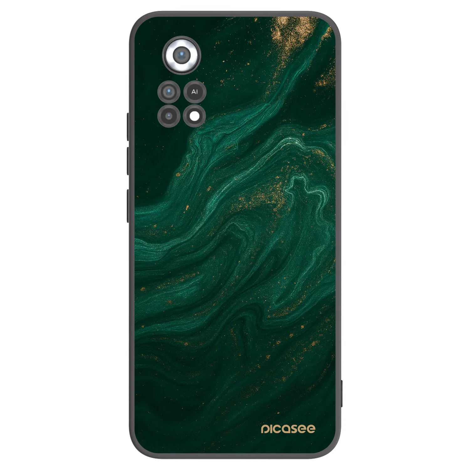 Picasee husă neagră din silicon pentru Xiaomi Poco X4 Pro 5G - Green