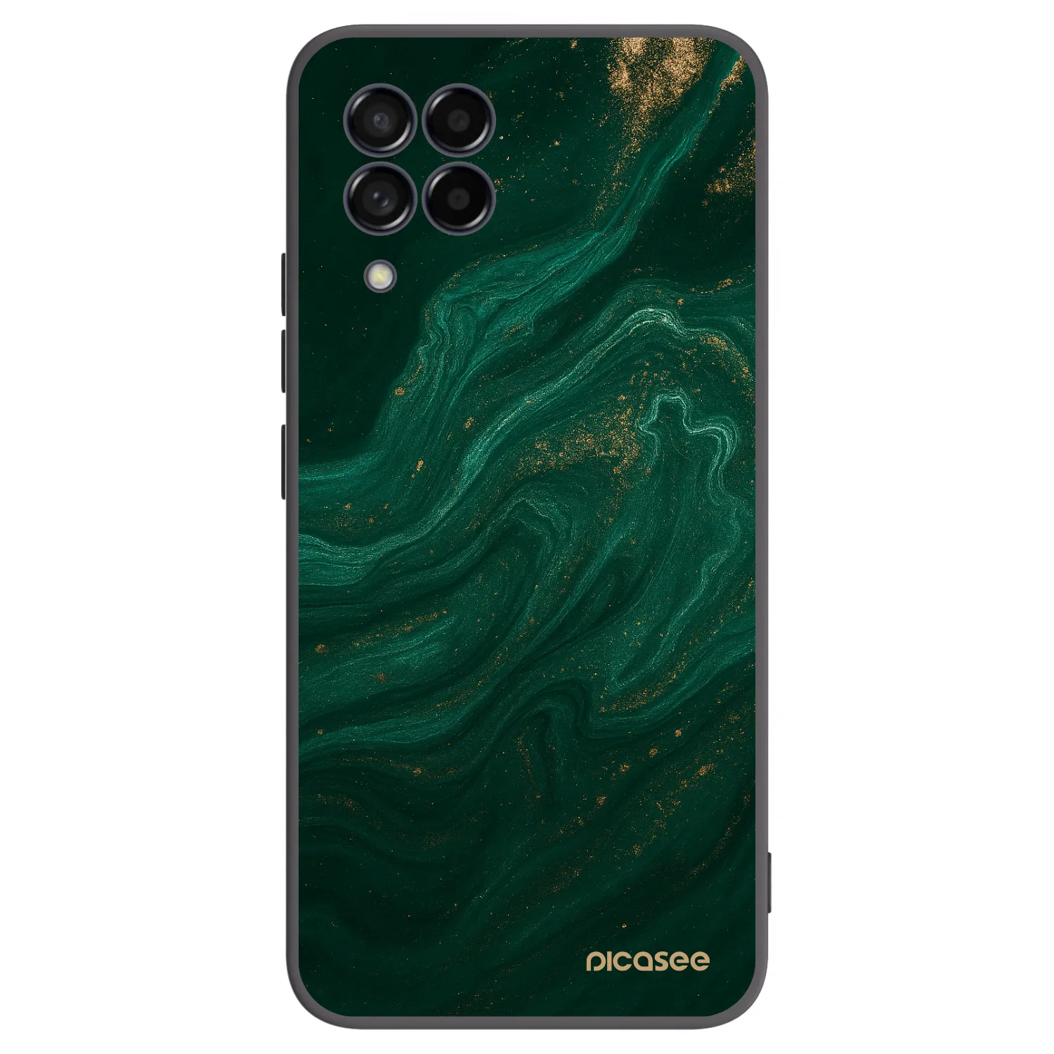 Picasee husă neagră din silicon pentru Samsung Galaxy M53 5G - Green