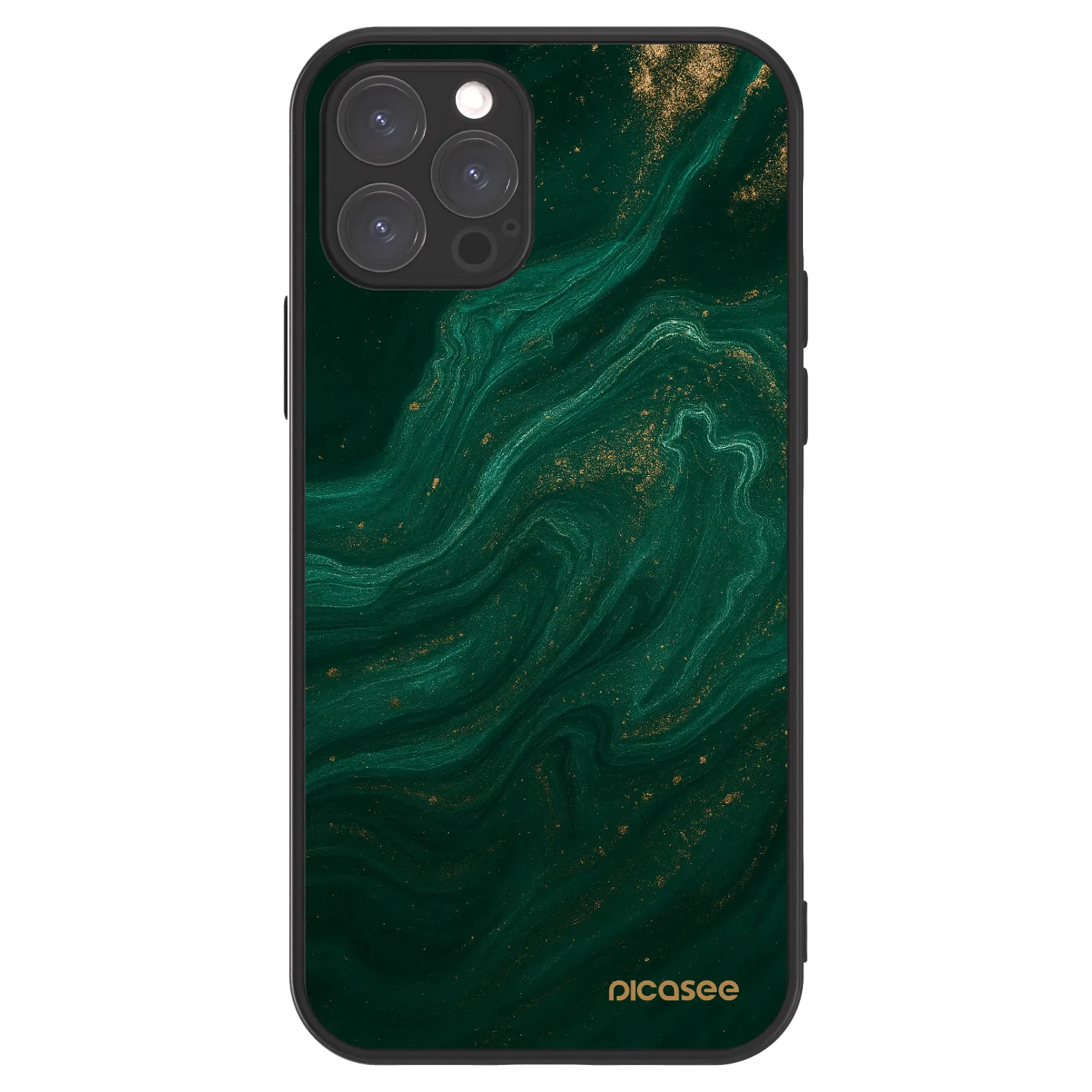 Picasee ULTIMATE CASE MagSafe pentru Apple iPhone 12 Pro - Green