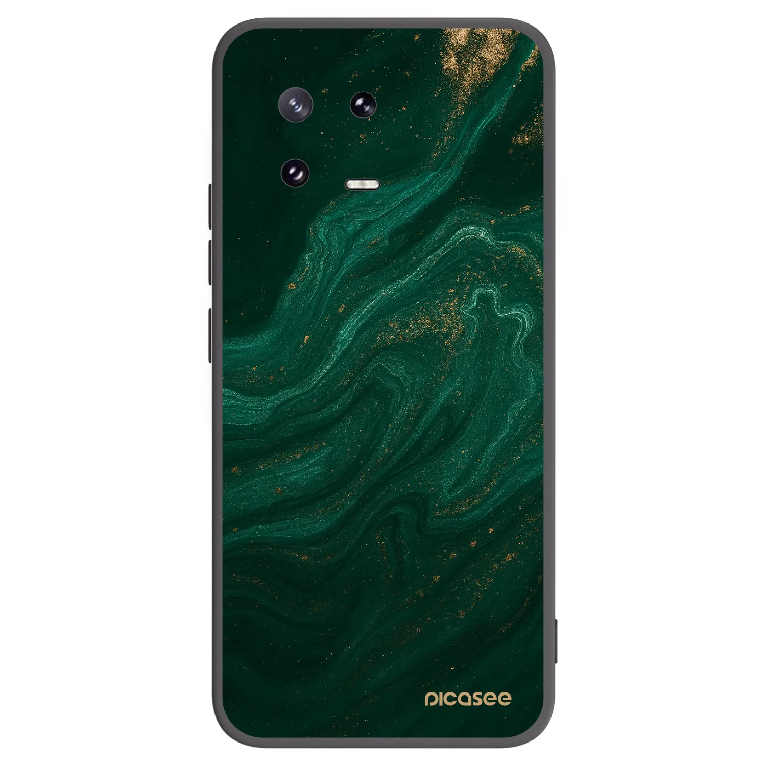 Picasee husă neagră din silicon pentru Xiaomi 13 Pro - Green