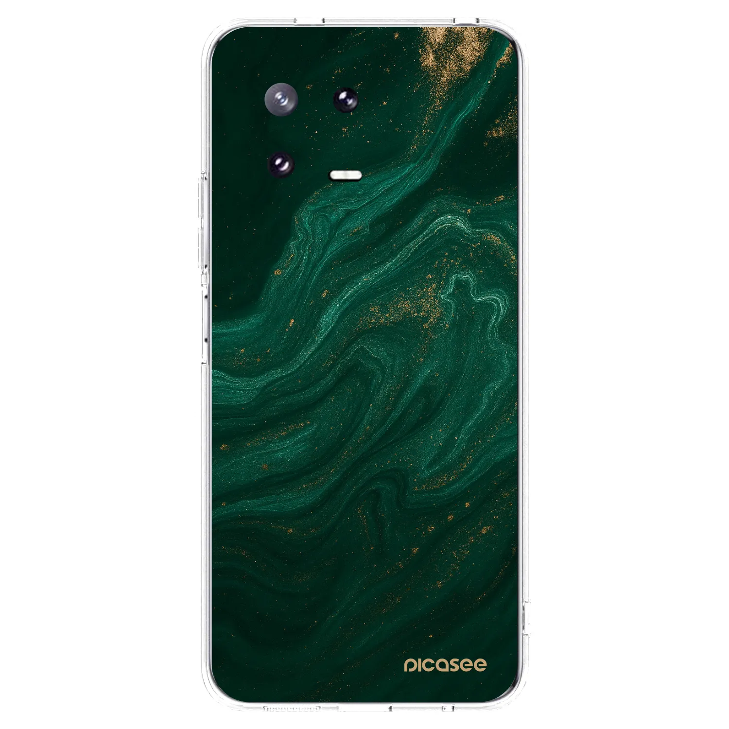 Picasee husă transparentă din silicon pentru Xiaomi 13 Pro - Green