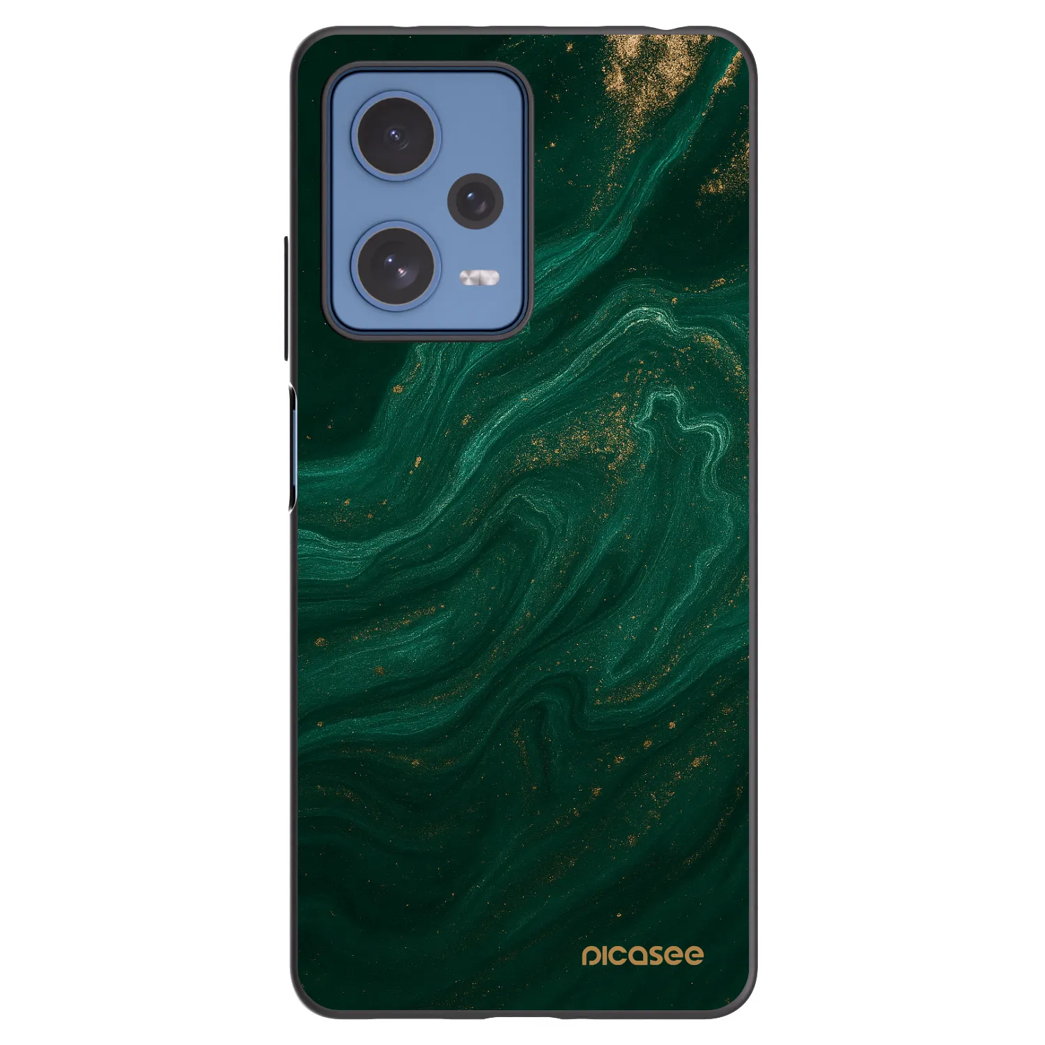 Picasee husă neagră din silicon pentru Xiaomi Redmi Note 12 Pro 5G - Green