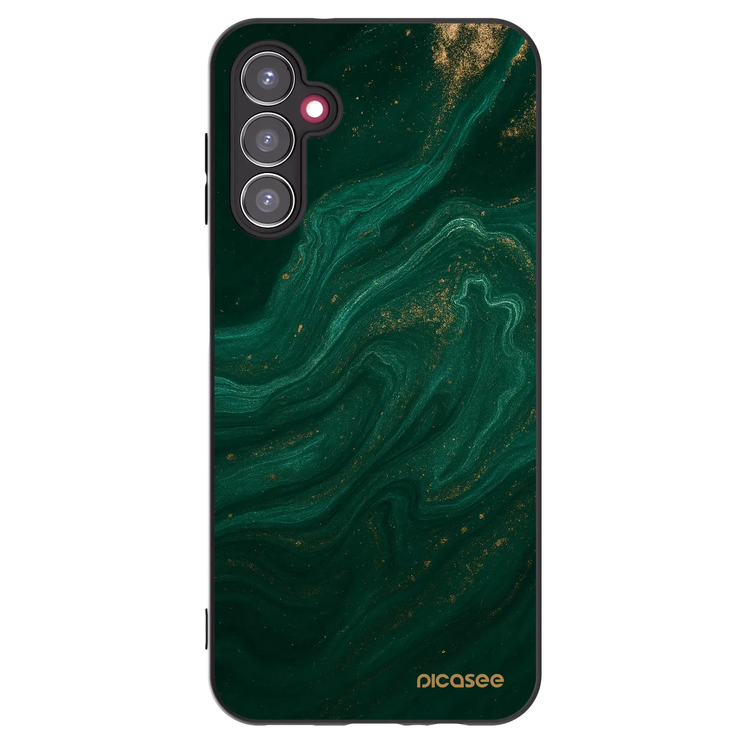 Picasee husă neagră din silicon pentru Samsung Galaxy A14 4G A145R - Green