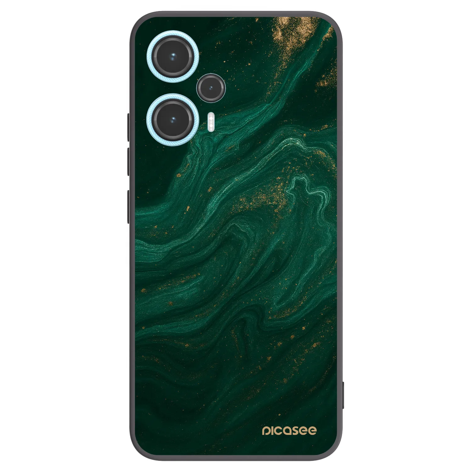 Picasee husă neagră din silicon pentru Xiaomi Poco F5 - Green