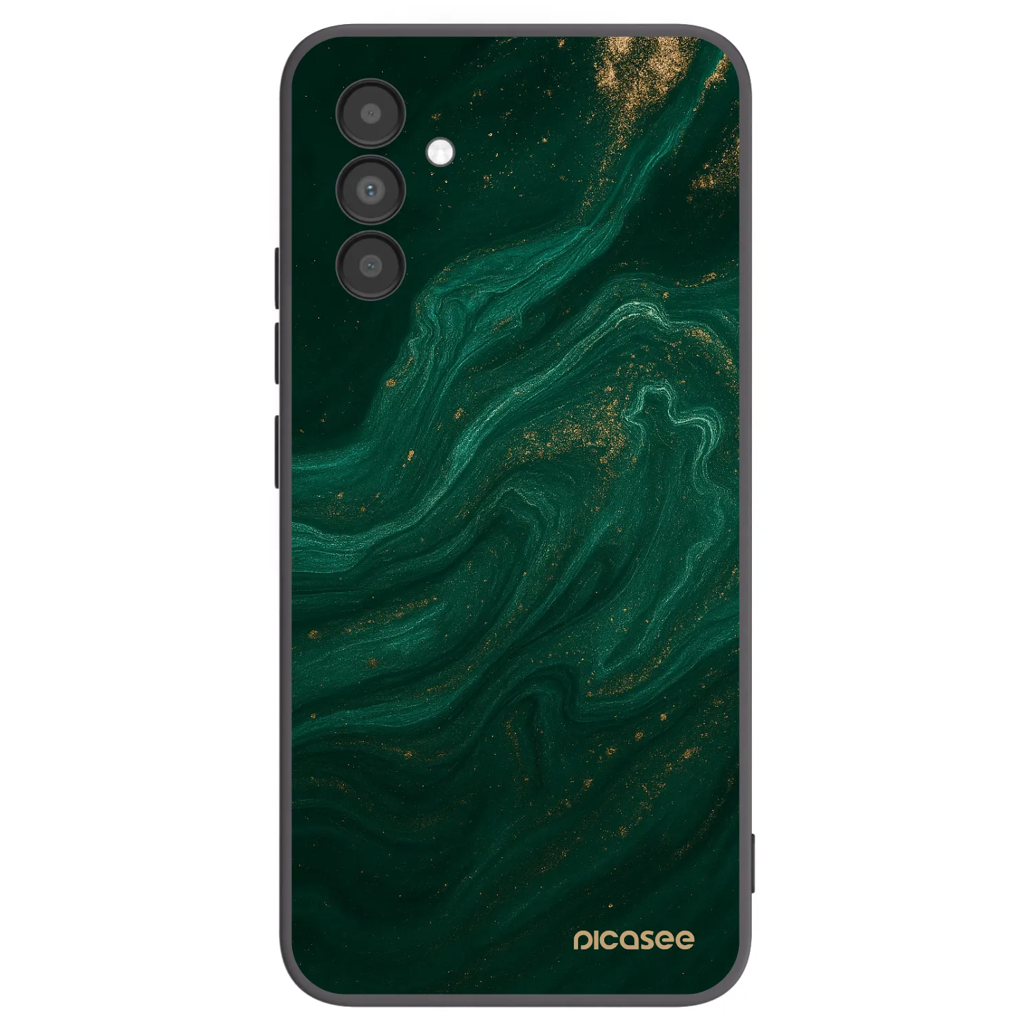 Picasee husă neagră din silicon pentru Samsung Galaxy A04s A047F - Green