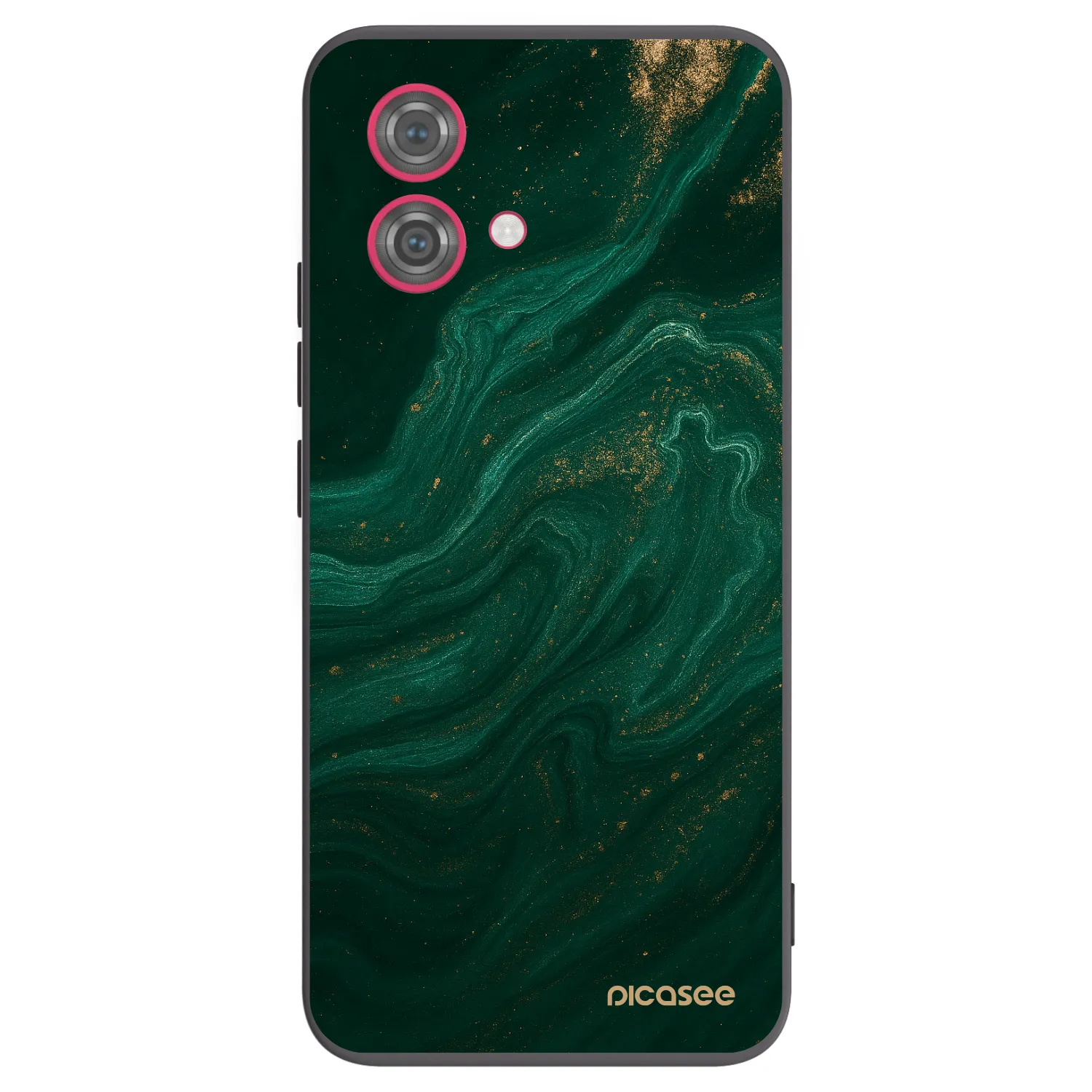 Picasee husă neagră din silicon pentru Motorola Moto G84 5G - Green