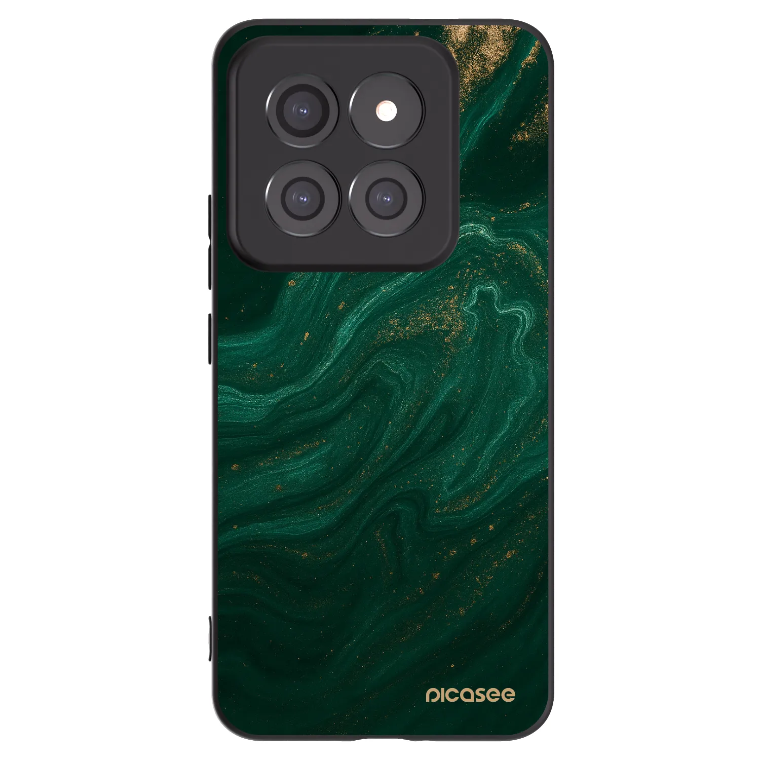 Picasee husă neagră din silicon pentru Xiaomi 14 Pro - Green