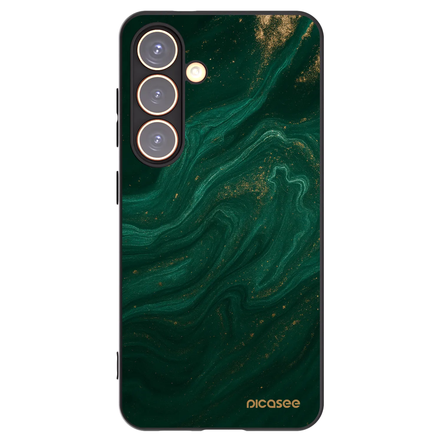 Picasee husă neagră din silicon pentru Samsung Galaxy S24 S921B 5G - Green