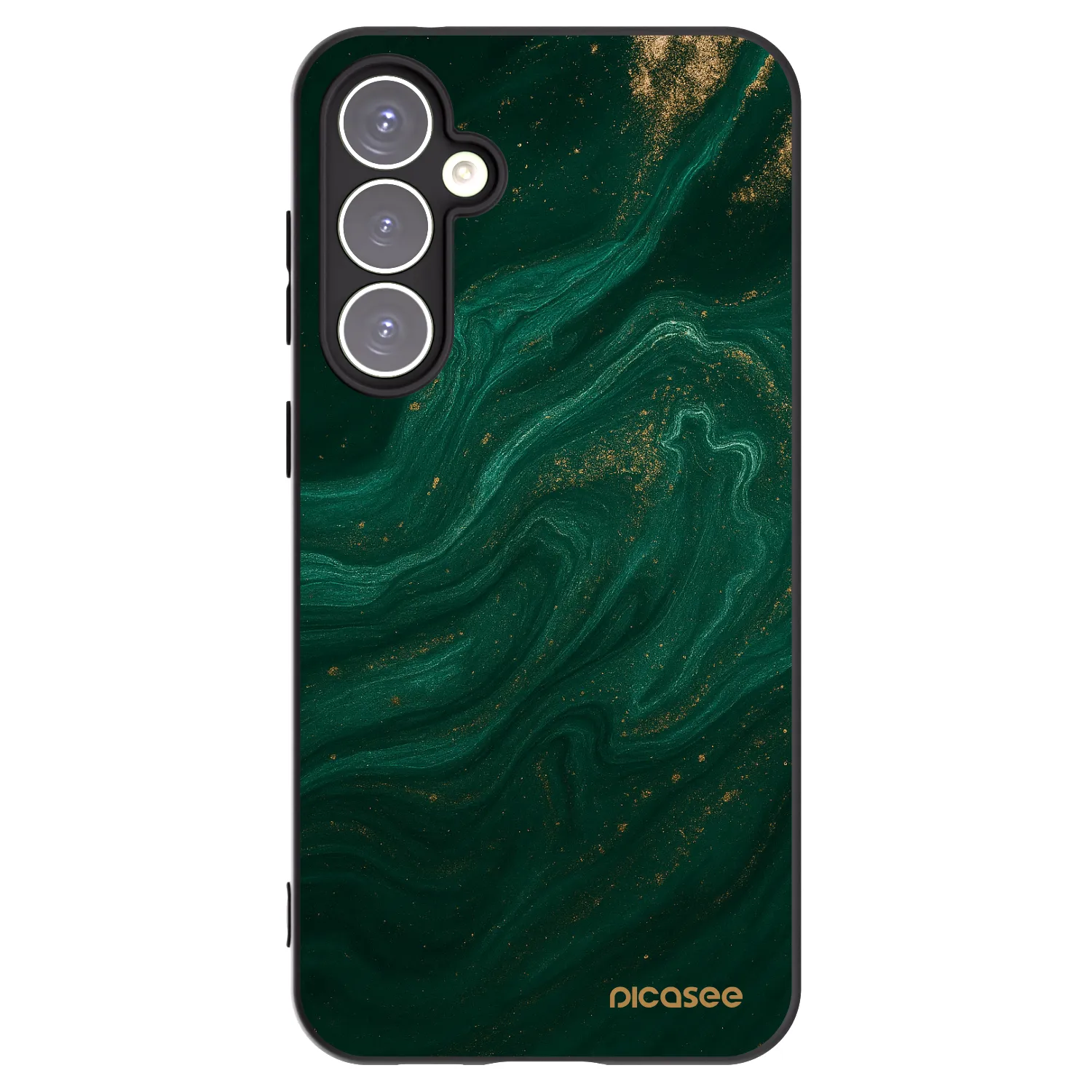 Picasee husă neagră din silicon pentru Samsung Galaxy S23 FE S711B - Green