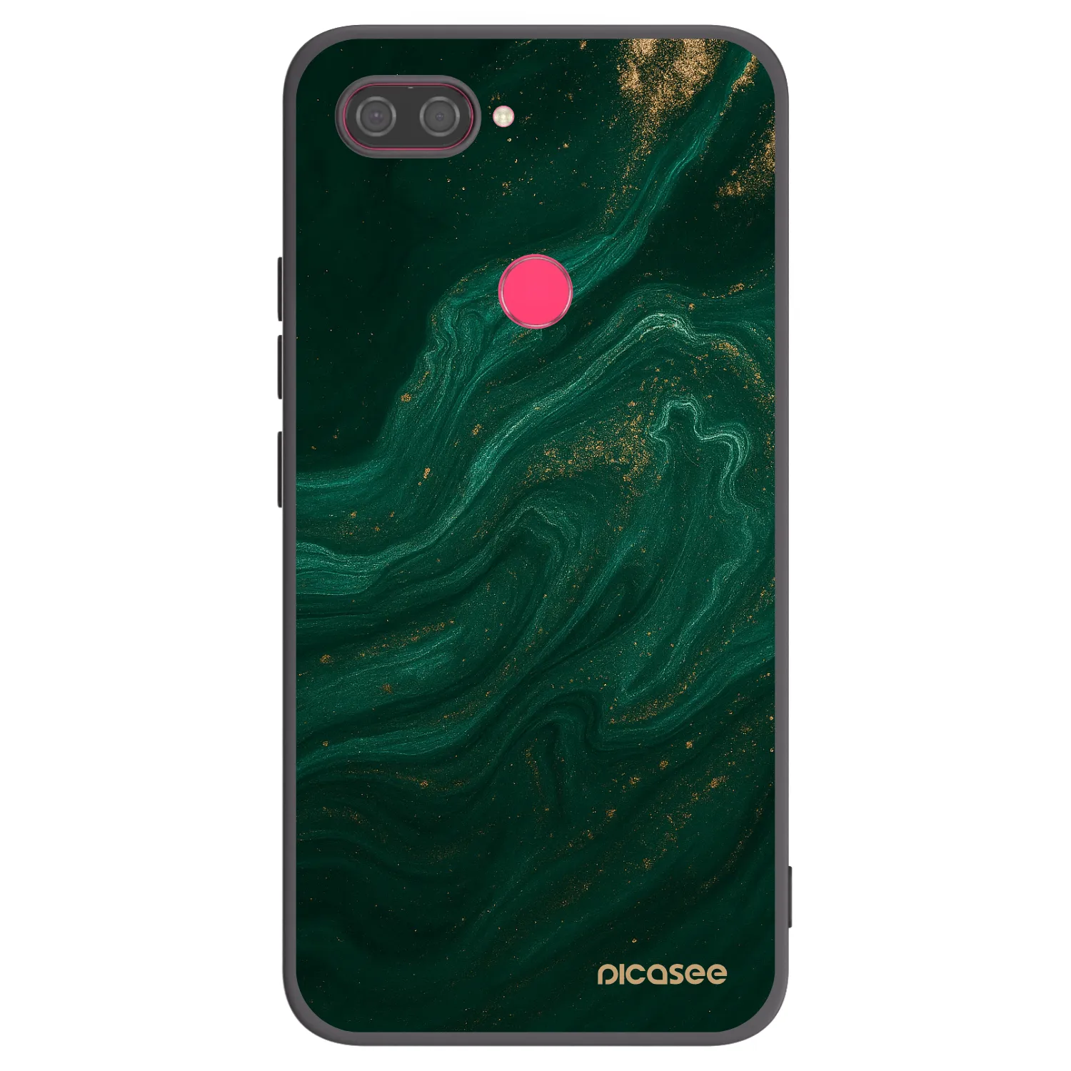 Picasee husă neagră din silicon pentru Xiaomi Mi 8 Lite - Green