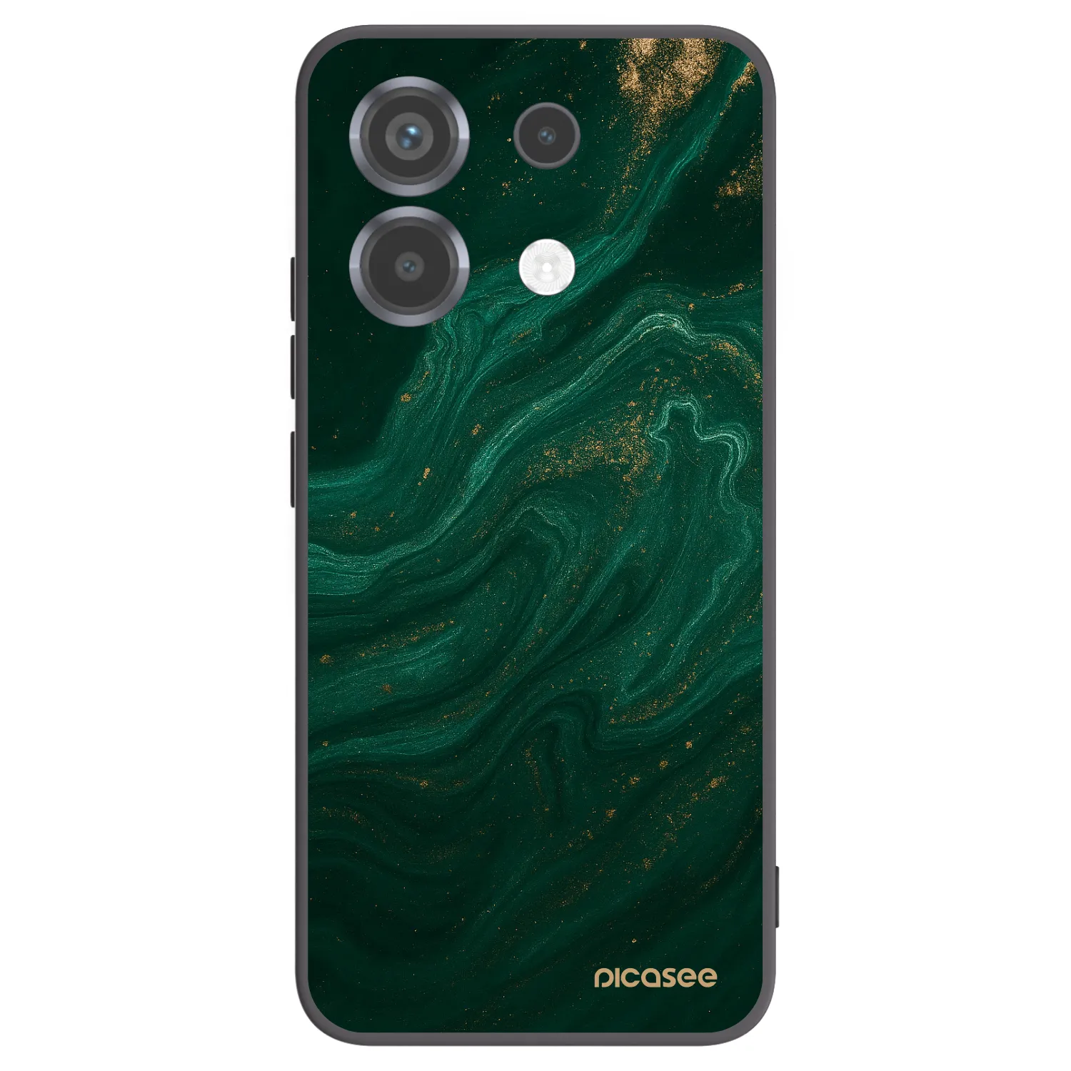 Picasee husă neagră din silicon pentru Xiaomi Poco X6 - Green