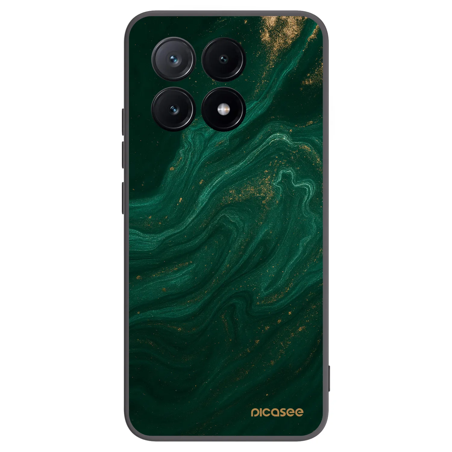 Picasee husă neagră din silicon pentru Xiaomi Poco X6 Pro - Green