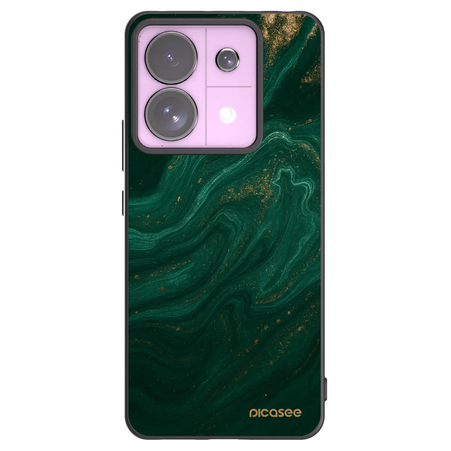 Picasee husă neagră din silicon pentru Xiaomi Redmi Note 13 Pro 5G - Green