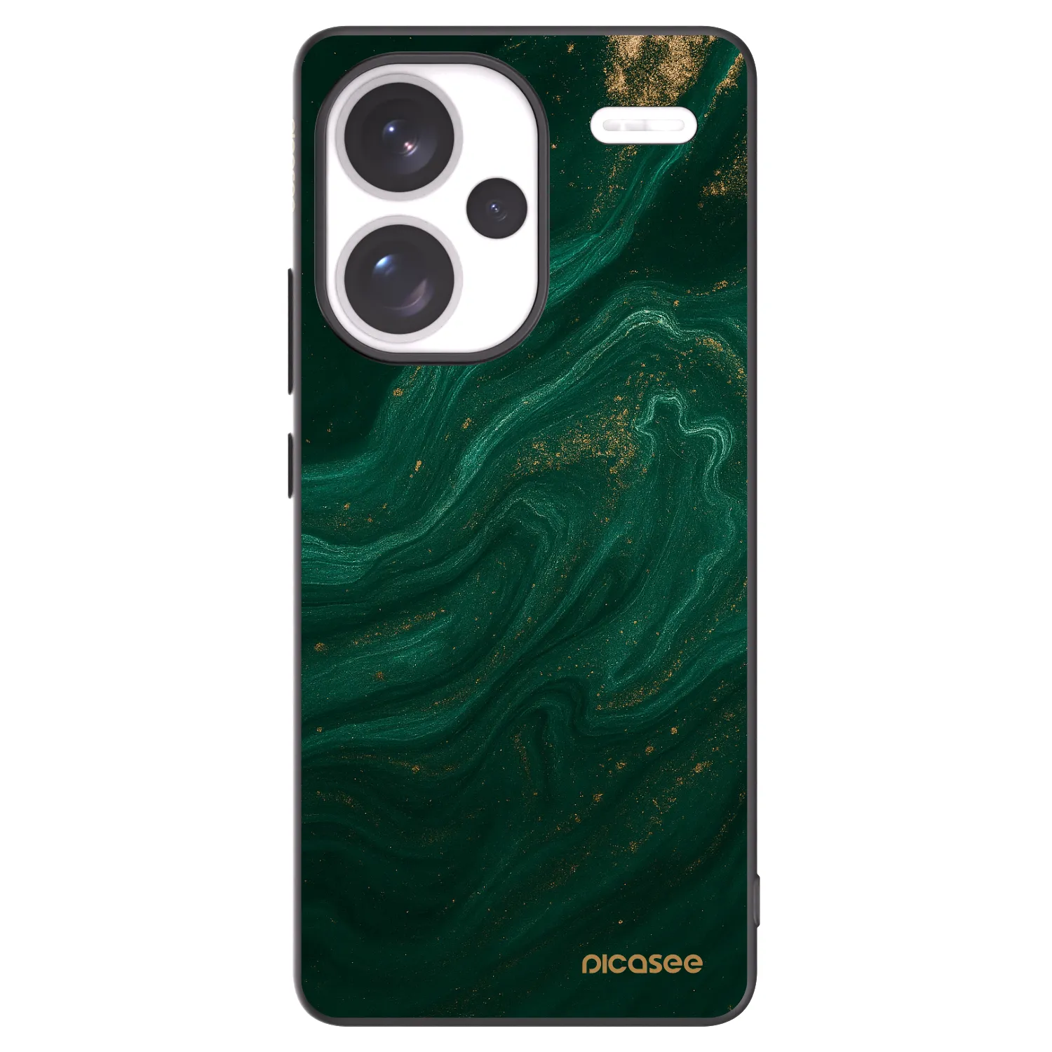 Picasee husă neagră din silicon pentru Xiaomi Redmi Note 13 Pro+ 5G - Green