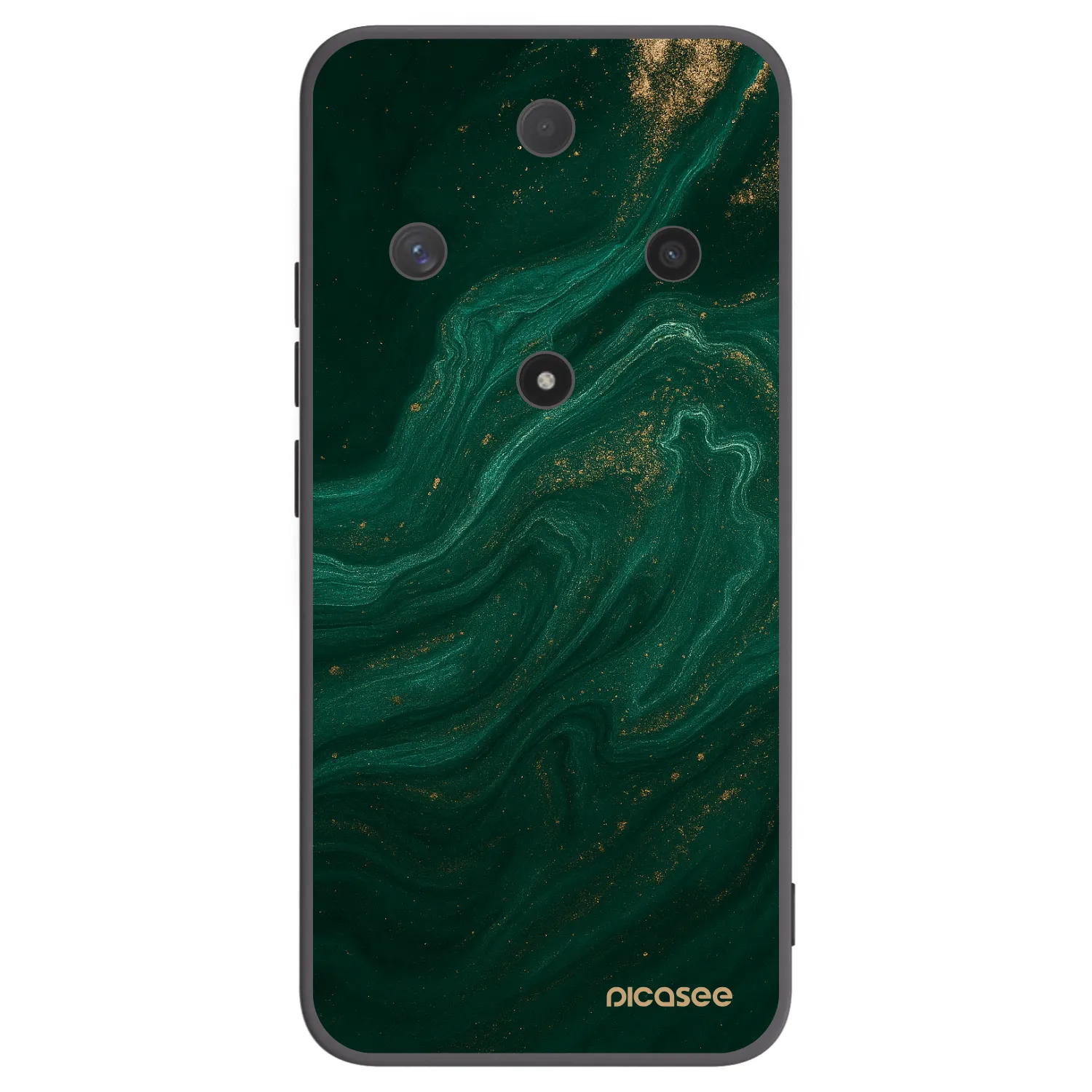 Picasee husă neagră din silicon pentru Honor Magic6 Lite 5G - Green