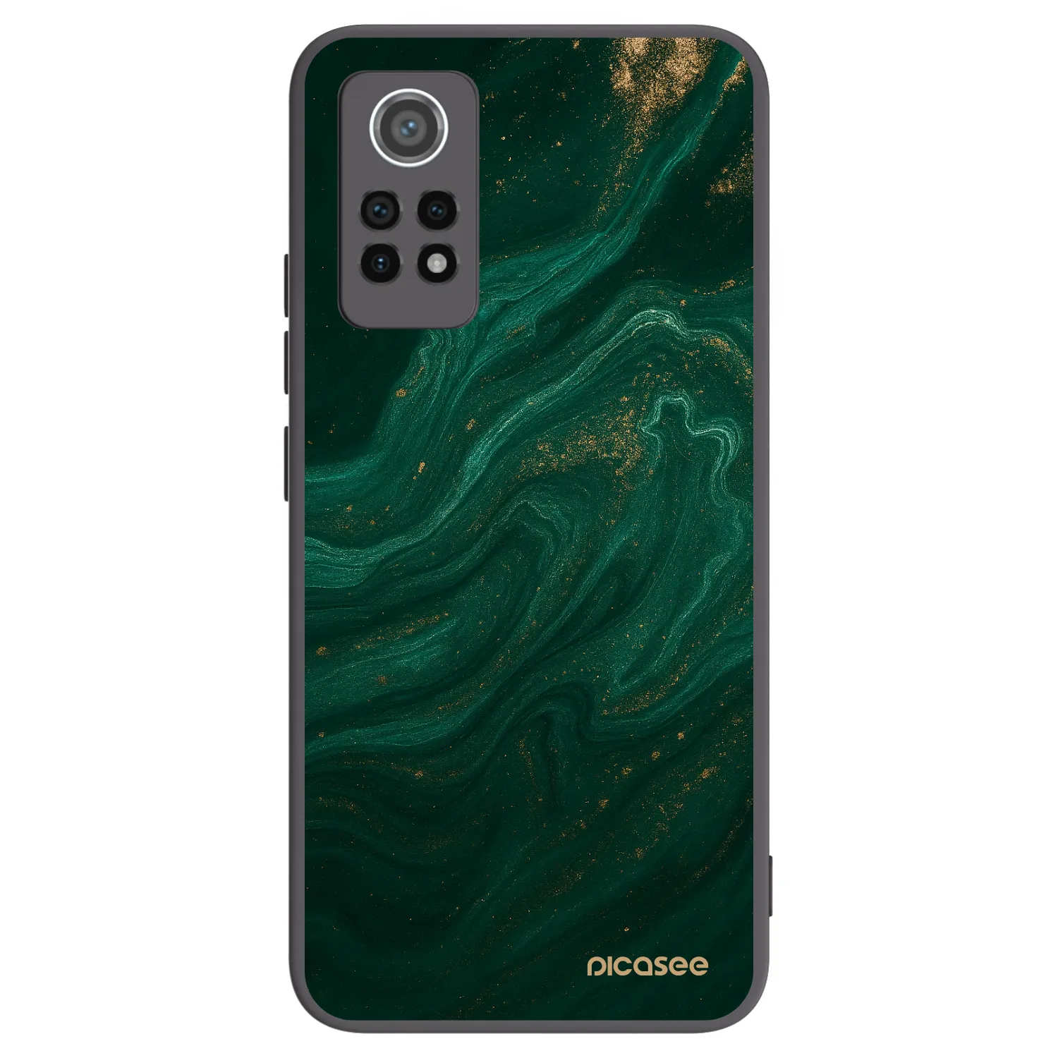 Picasee husă neagră din silicon pentru Xiaomi Redmi Note 12 Pro 4G - Green