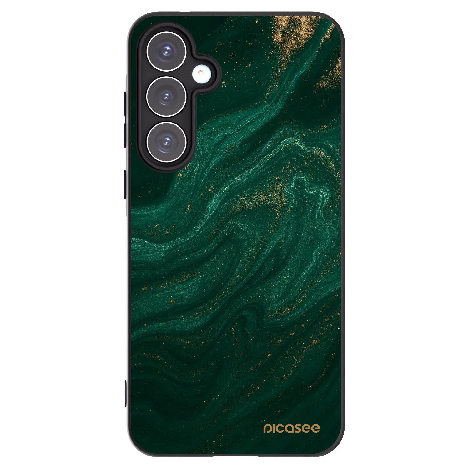 Picasee husă neagră din silicon pentru Samsung Galaxy A55 5G A556B - Green