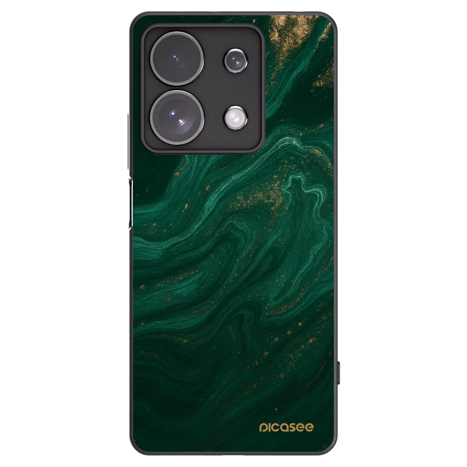 Picasee husă neagră din silicon pentru Xiaomi Redmi Note 13 Pro 4G - Green