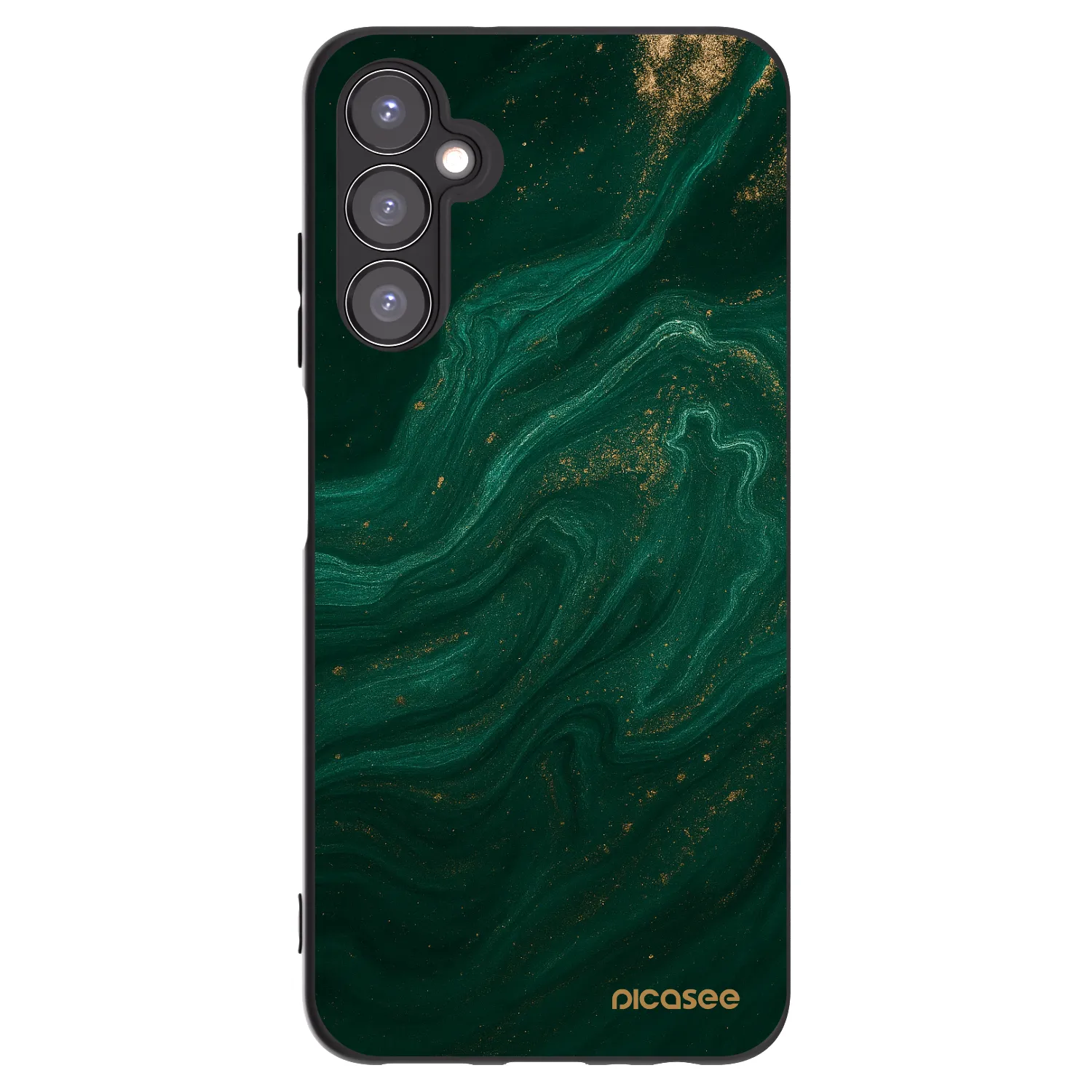 Picasee husă neagră din silicon pentru Samsung Galaxy A05s A057G - Green